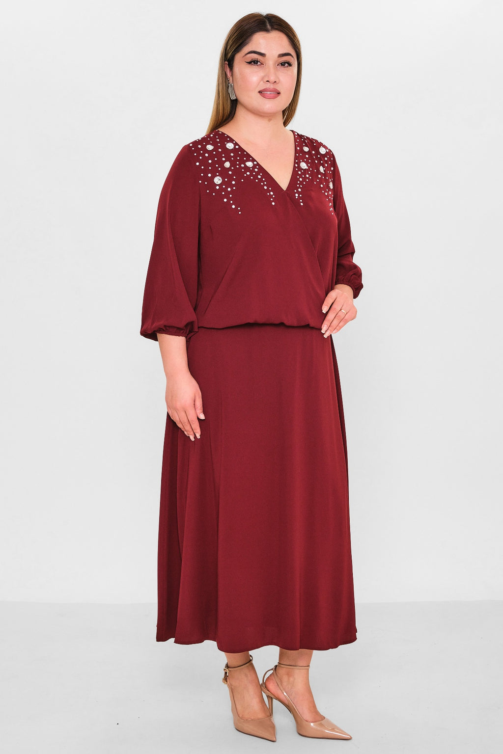 Dress port - Plus Size Suit (DSP26Y3488) - 8690200151507