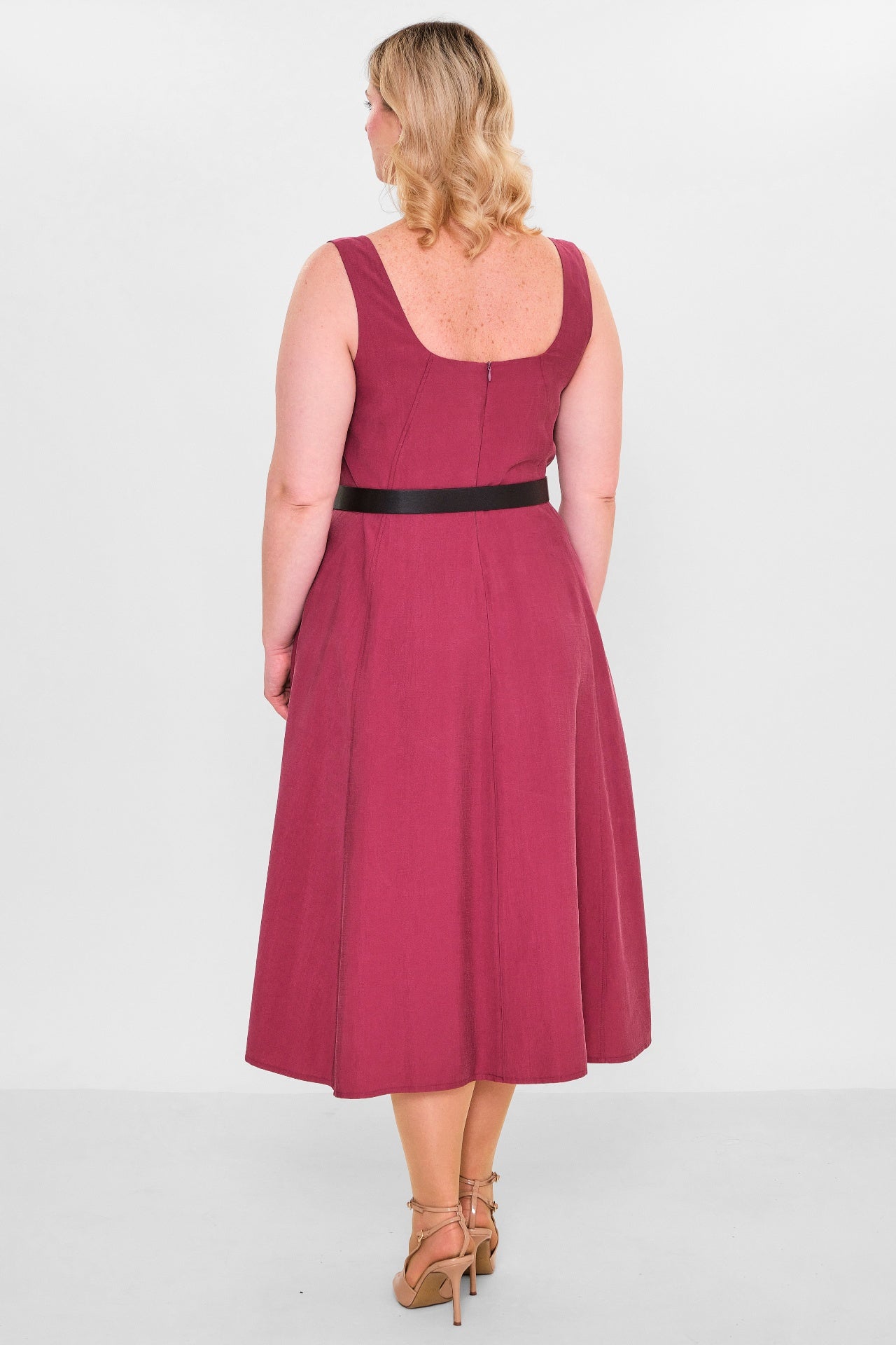 Laluce - Plus Size Dress (L2.Y26.ELB.2E651) - 8690200151545