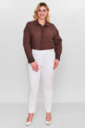 Laluce - Plus Size Trousers (L2.Y26.PNT.2P238) - 8690200151569