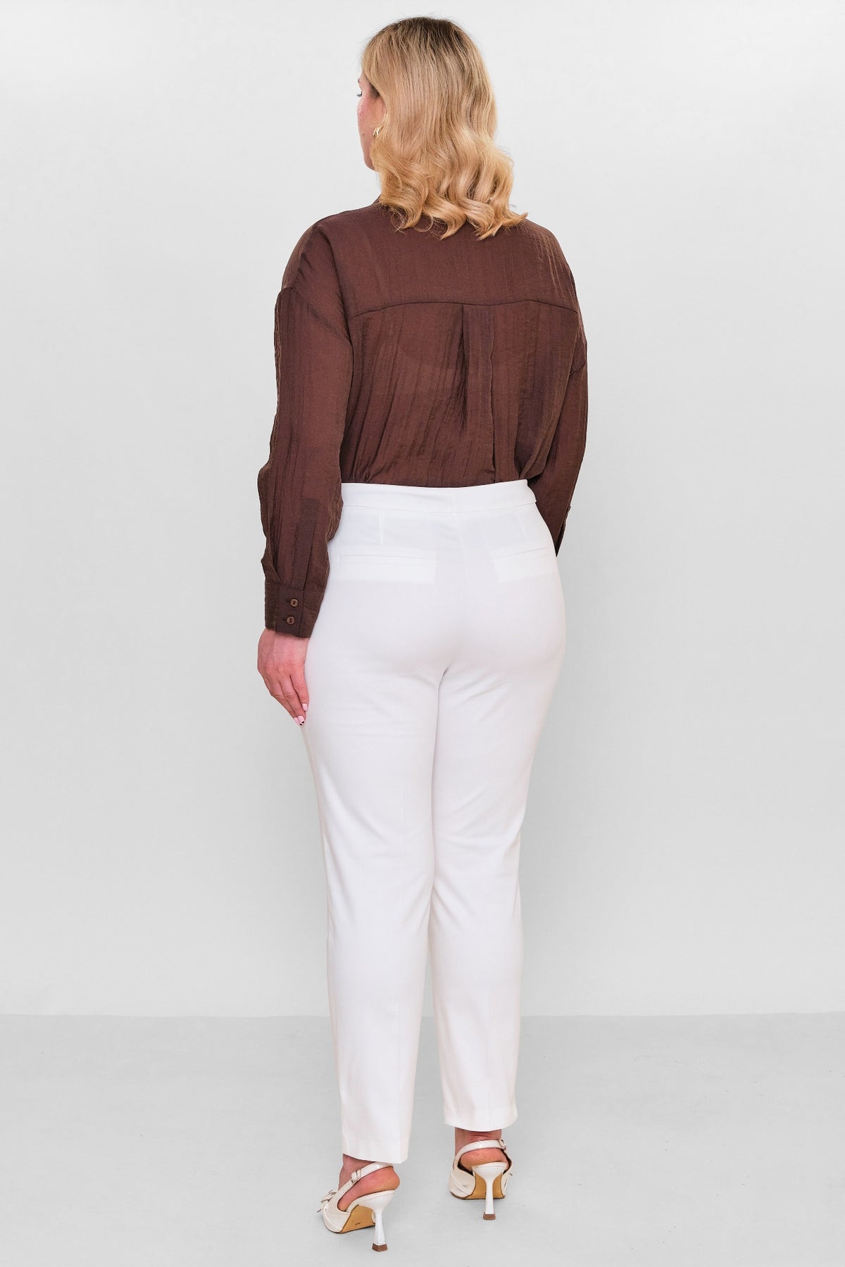 Laluce - Plus Size Trousers (L2.Y26.PNT.2P238) - 8690200151569