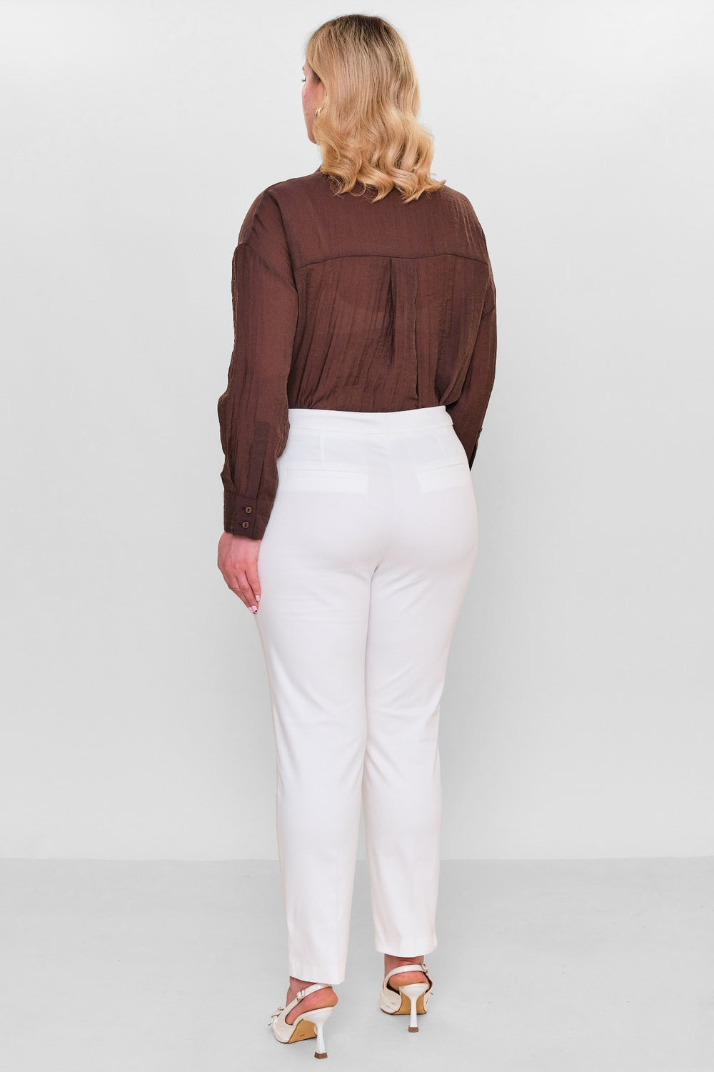Laluce - Plus Size Trousers (L2.Y26.PNT.2P238) - 8690200151569