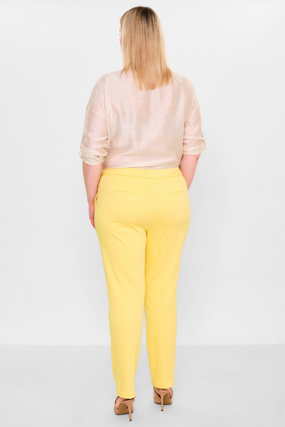 Laluce - Plus Size Trousers (L2.Y26.PNT.2P238) - 8690200151576