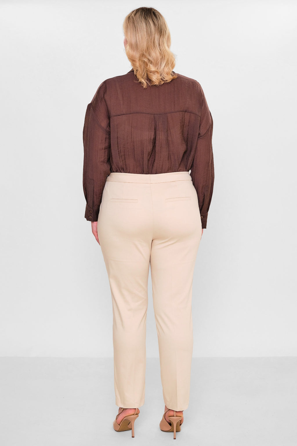 Laluce - Plus Size Trousers (L2.Y26.PNT.2P238) - 8690200151583