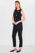 Laluce - Plus Size Waistcoat (LL.Y26.YK.LY15) - 8690200151637