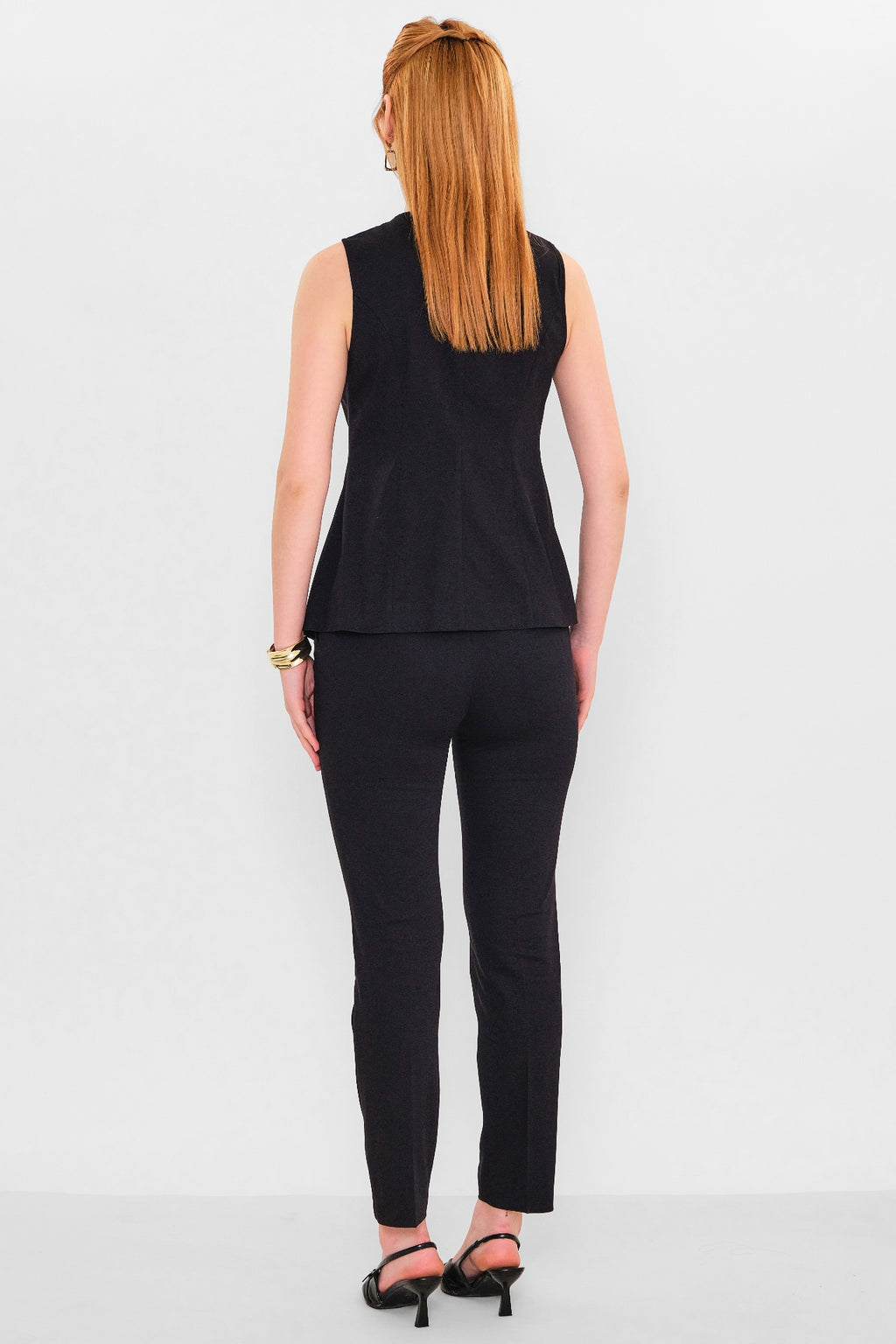 Laluce - Plus Size Waistcoat (LL.Y26.YK.LY15) - 8690200151637