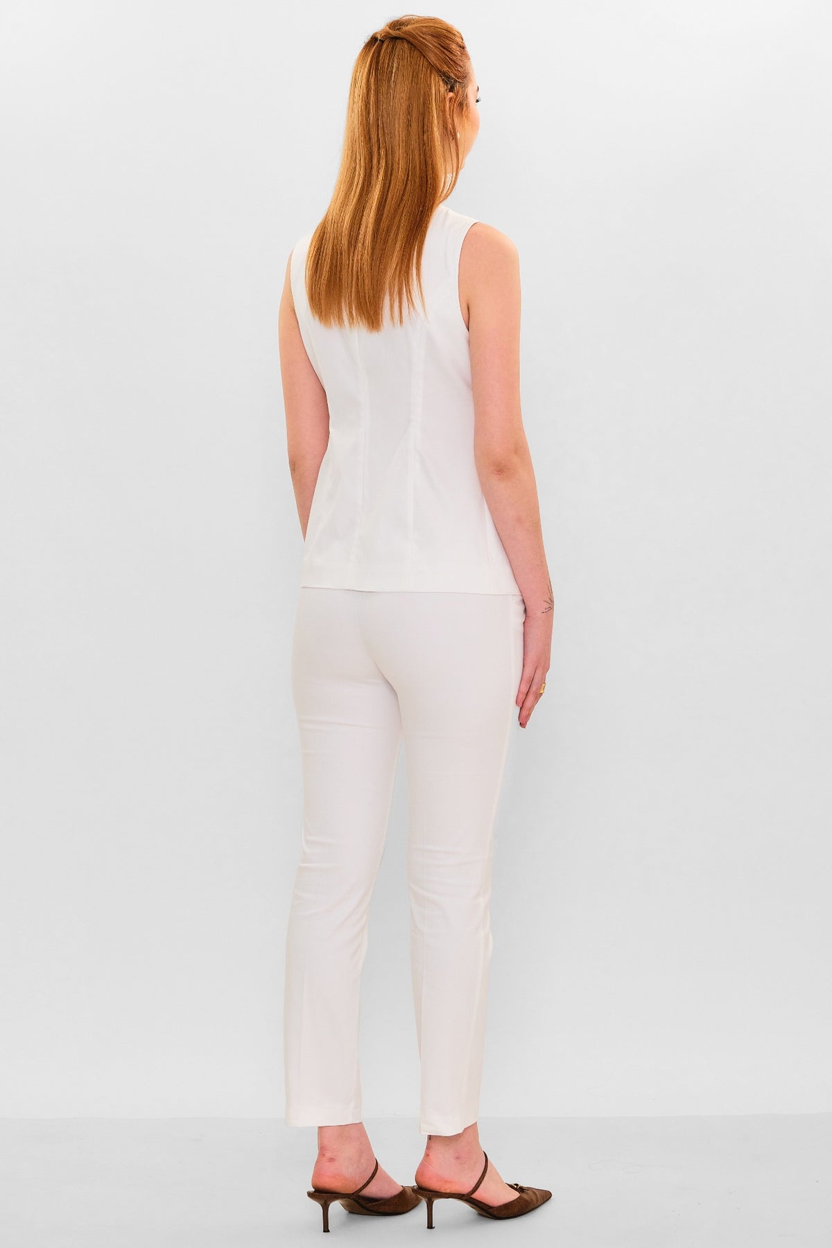 Laluce - Plus Size Waistcoat (LL.Y26.YK.LY15) - 8690200151644