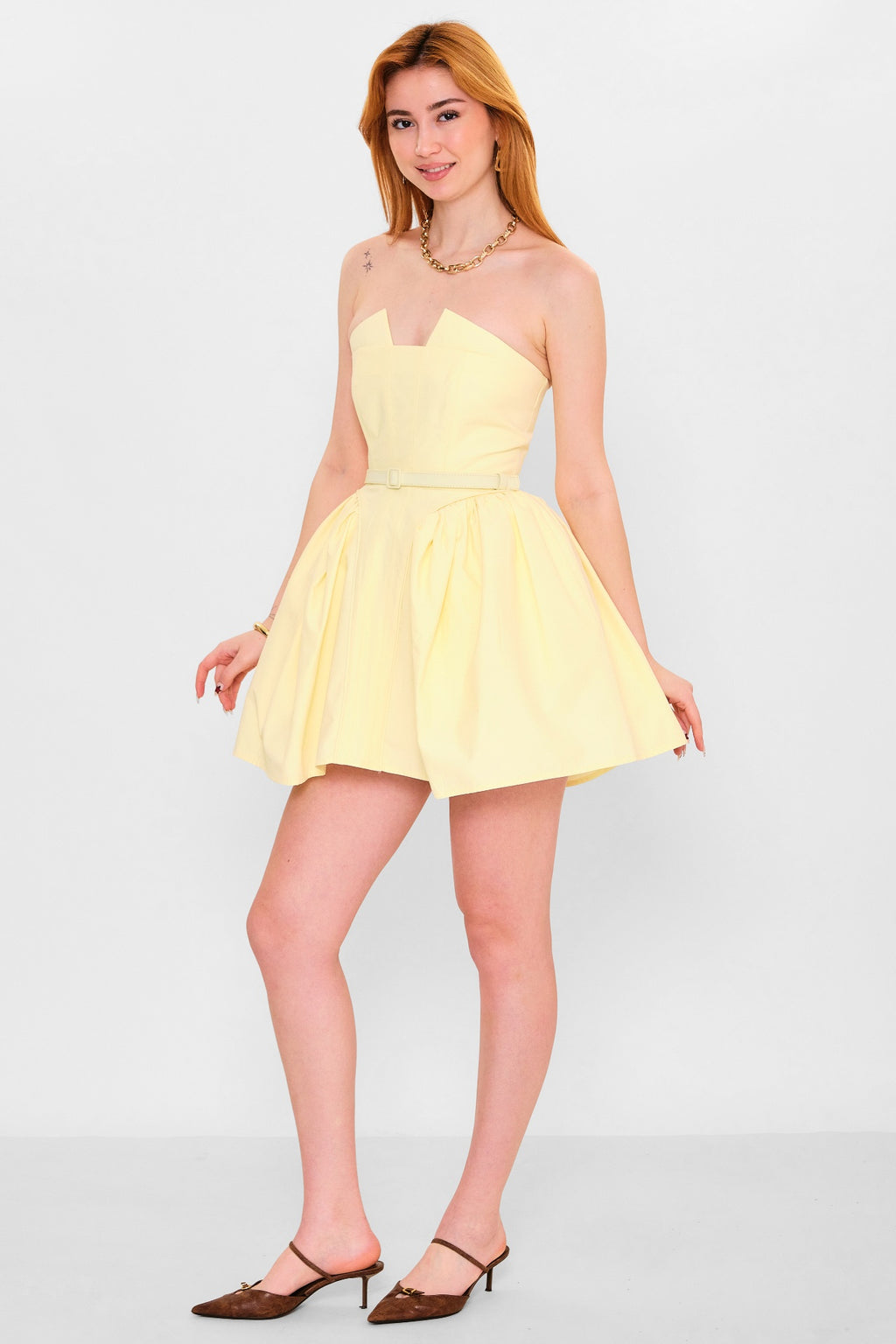 Mamulier - Plus Size Dress (MML26Y7028) - 8690200151743