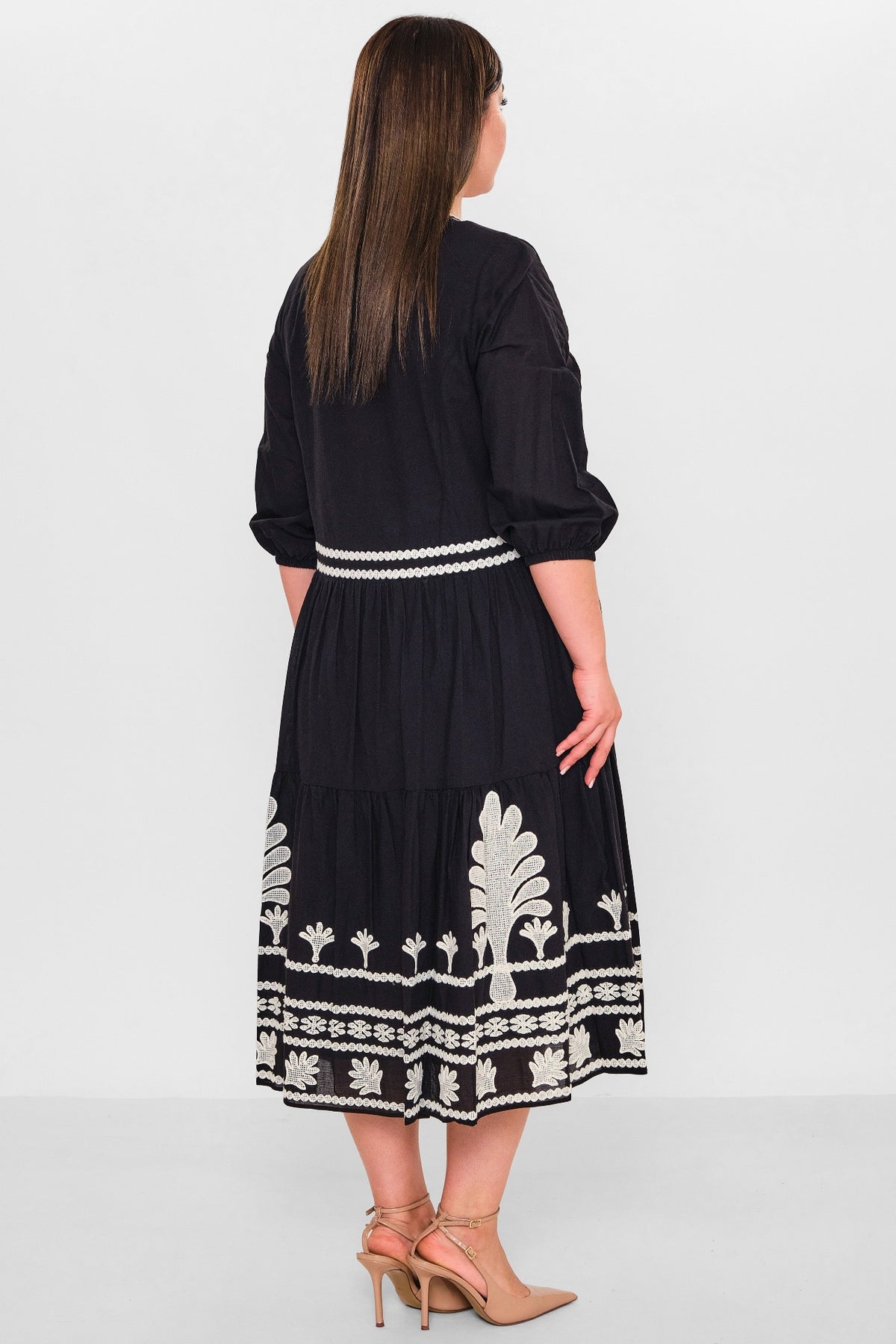 Gumanize - Plus Size Dress (GMZ2025-433-7551) - 8690200151811