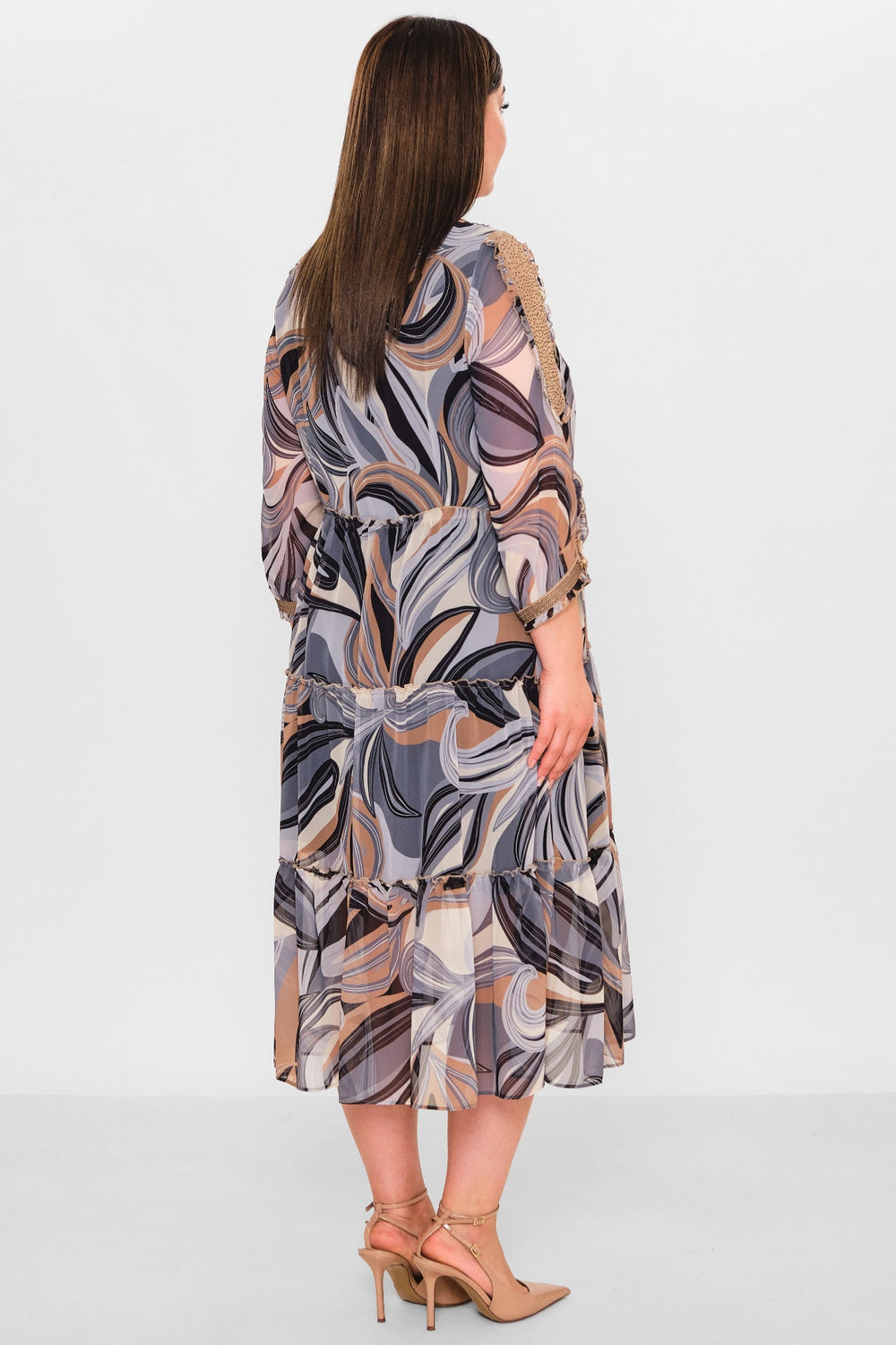 Gumanize - Plus Size Dress (GMZ2025-493-7144) - 8690200151828