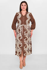 Gumanize - Plus Size Dress (GMZ2025-561-7554) - 8690200151842