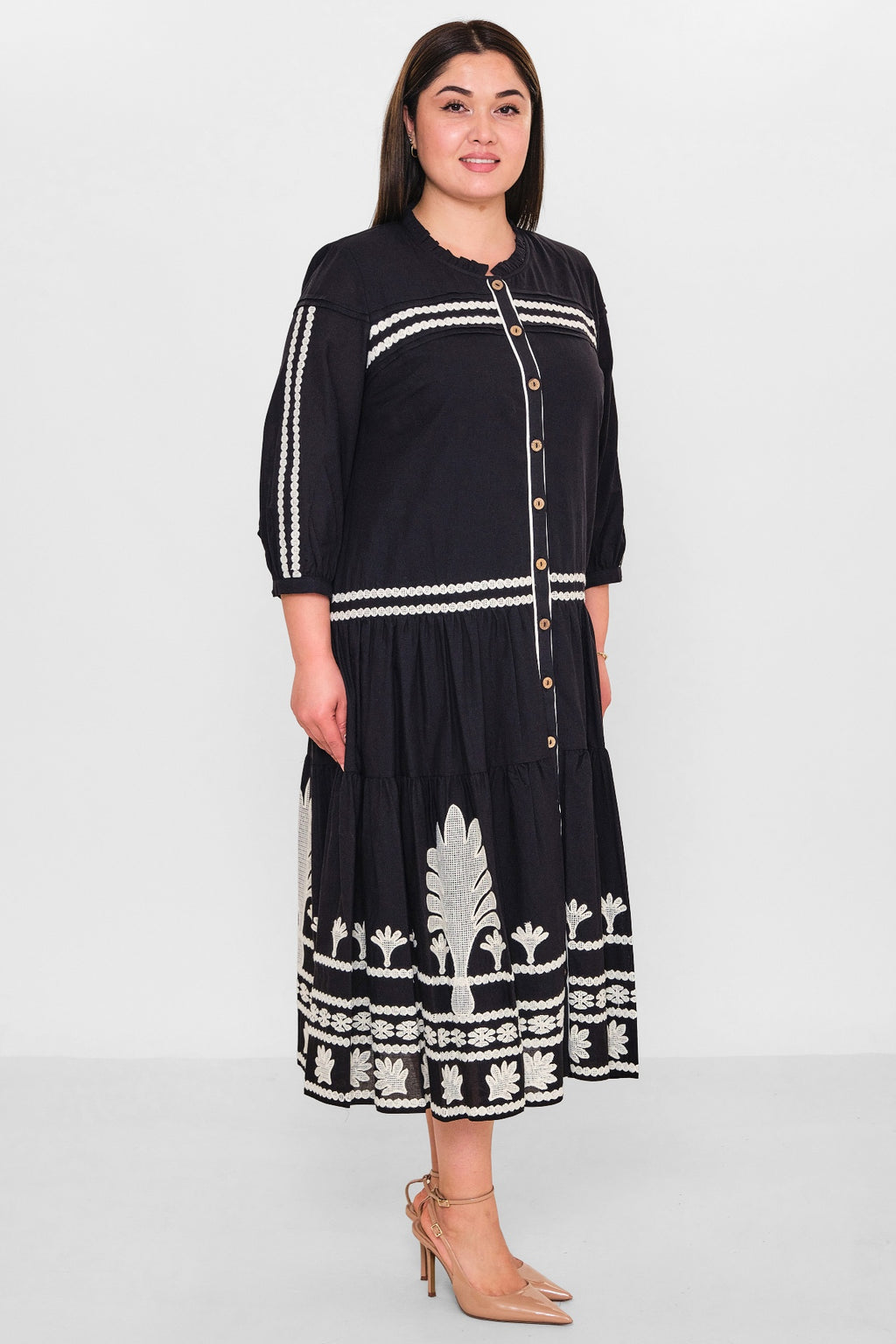 Gumanize - Plus Size Dress (GMZ2025-568-7551) - 8690200151859
