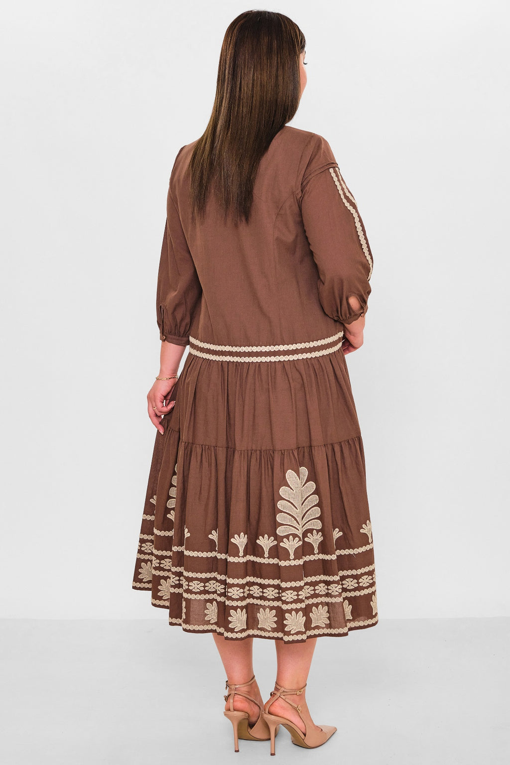 Gumanize - Plus Size Dress (GMZ2025-568-7551) - 8690200151866