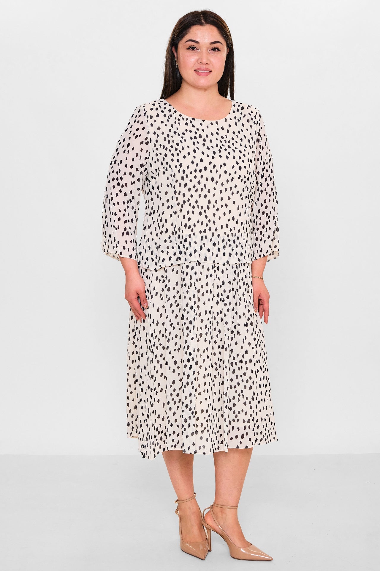 Gumanize - Plus Size Dress (GMZ2025-704-7479) - 8690200151873