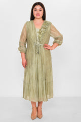 Gumanize - Plus Size Dress (GMZ2025-945-7645) - 8690200151897