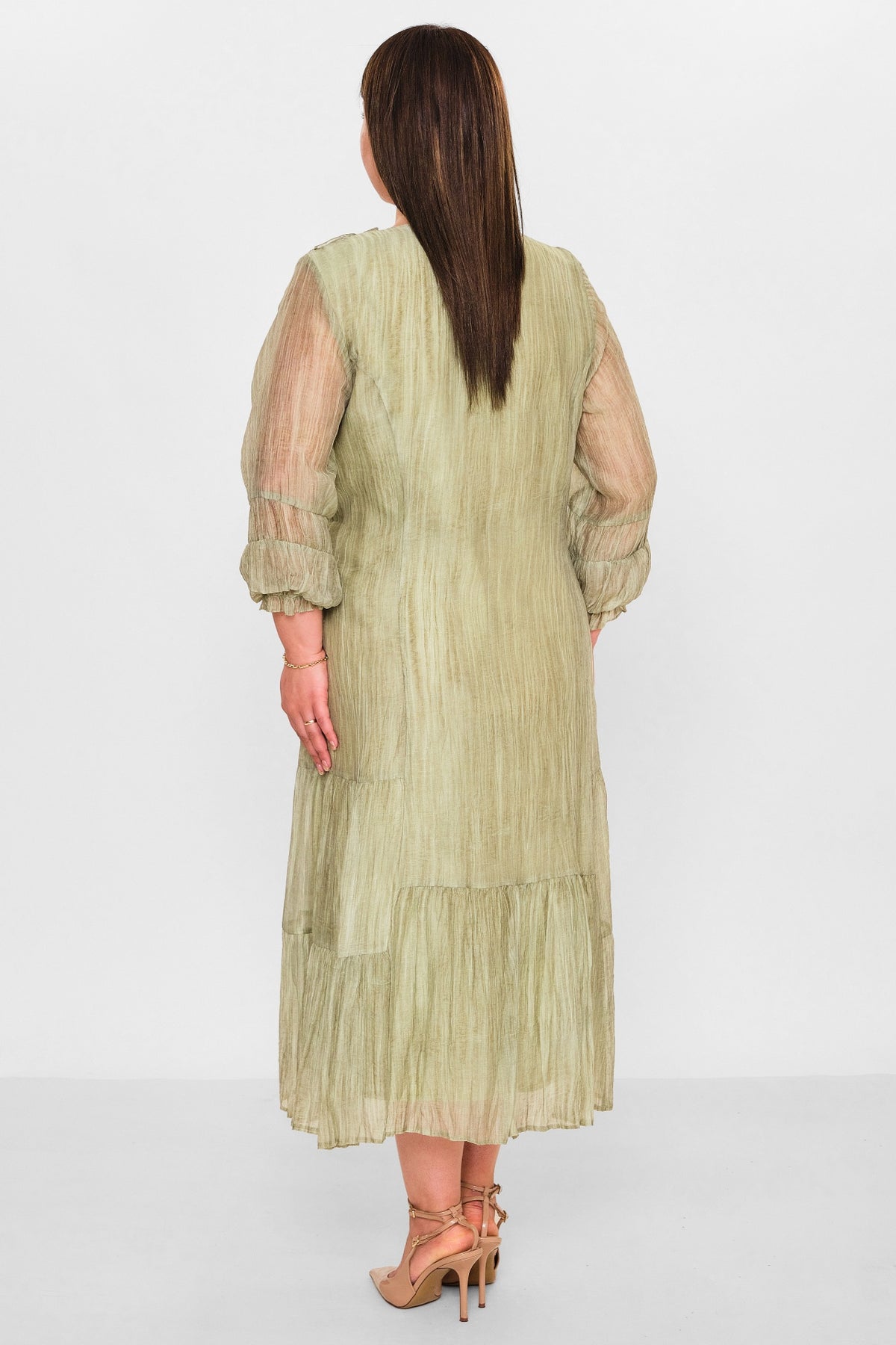 Gumanize - Plus Size Dress (GMZ2025-945-7645) - 8690200151897