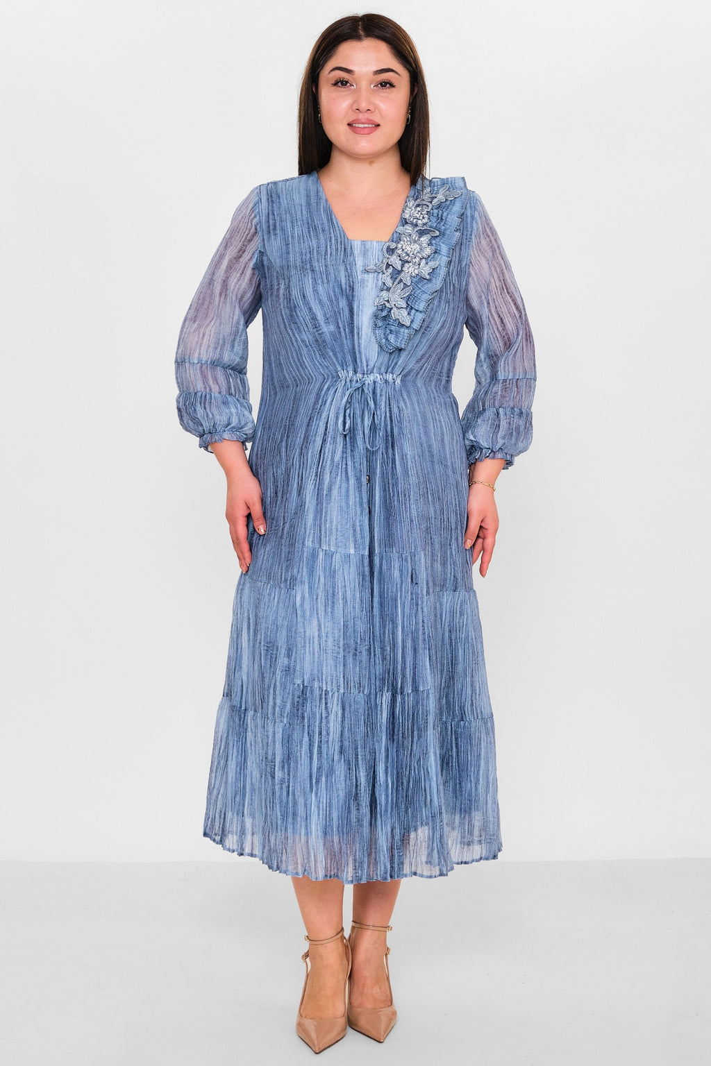 Gumanize - Plus Size Dress (GMZ2025-945-7645) - 8690200151903