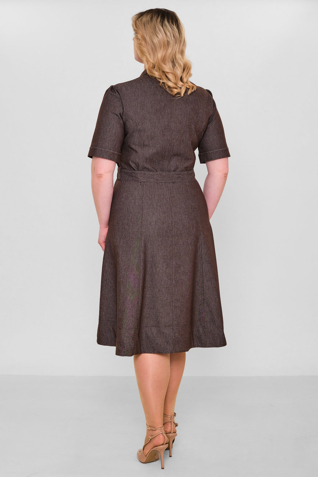 Elitline - Plus Size Dress (ELT26Y8-34-4003) - 8690200152023