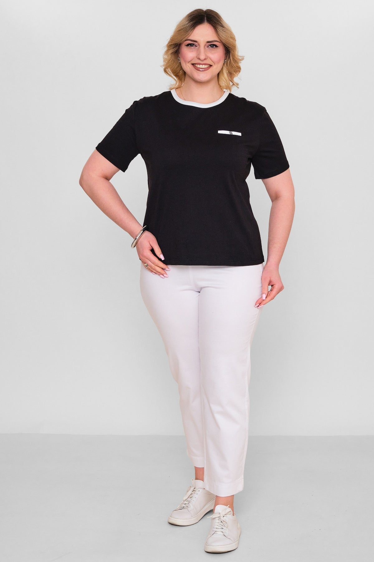 Elitline - Plus Size Blouse (ELT26Y3-39-4002) - 8690200152030
