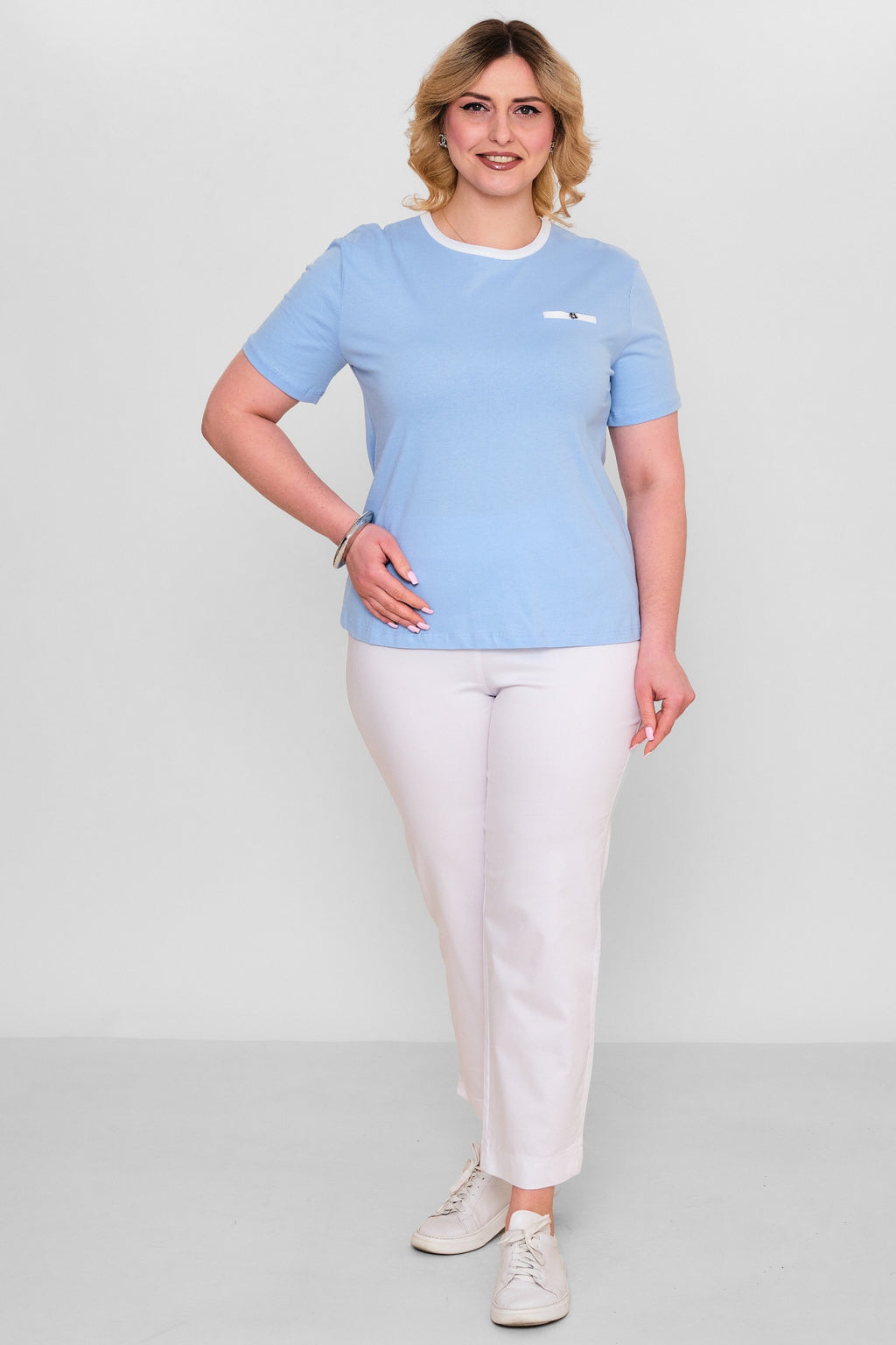 Elitline - Plus Size Blouse (ELT26Y3-39-4002) - 8690200152047