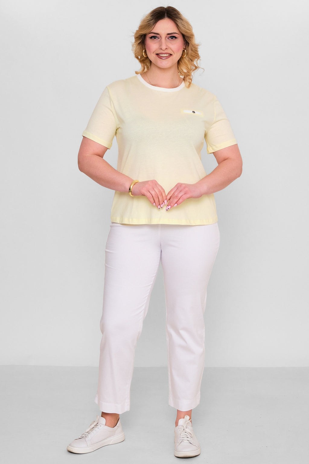 Elitline - Plus Size Blouse (ELT26Y3-39-4002) - 8690200152061