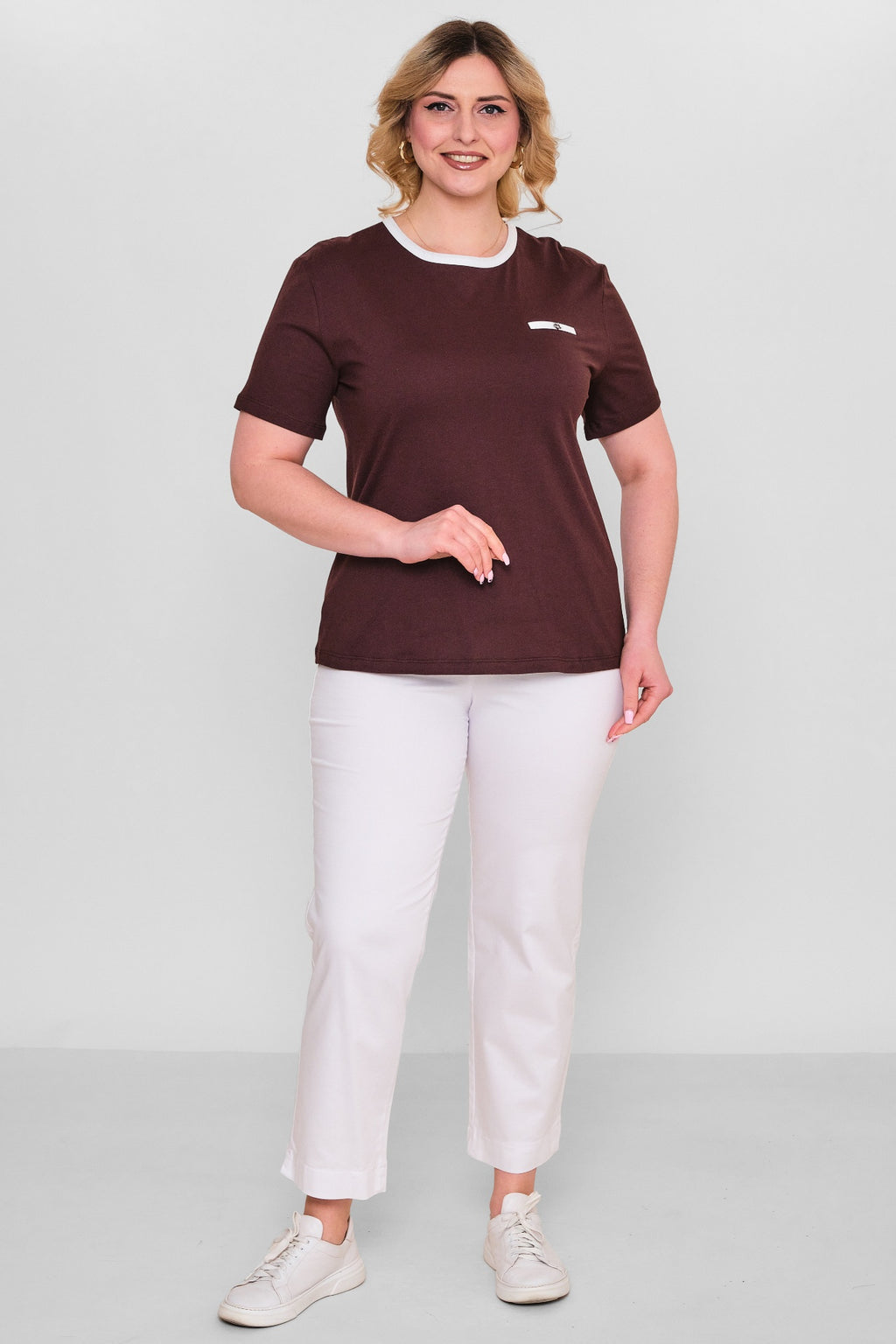 Elitline - Plus Size Blouse (ELT26Y3-39-4002) - 8690200152085
