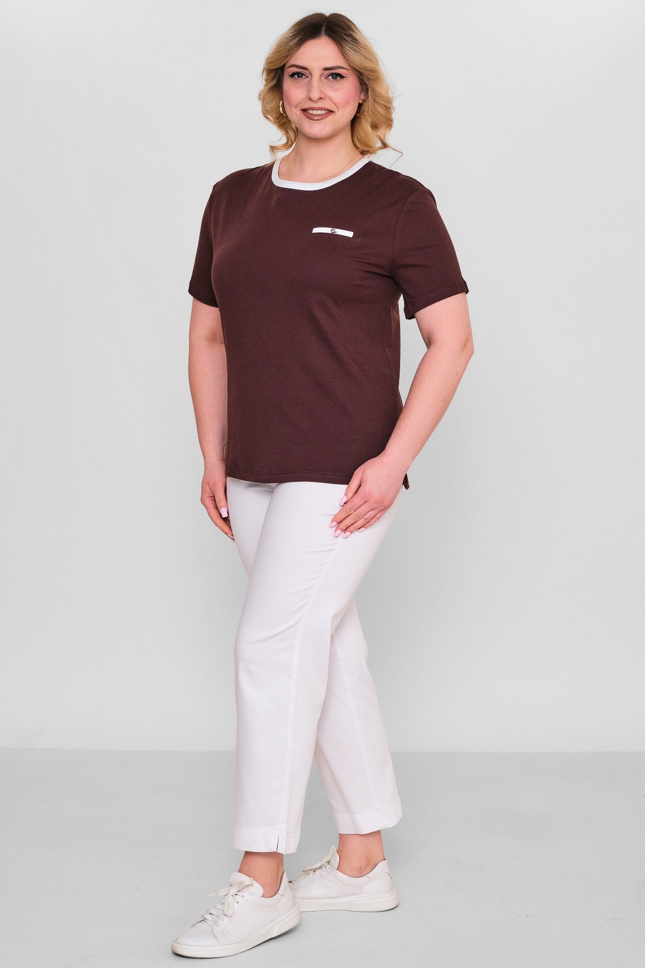 Elitline - Plus Size Blouse (ELT26Y3-39-4002) - 8690200152085