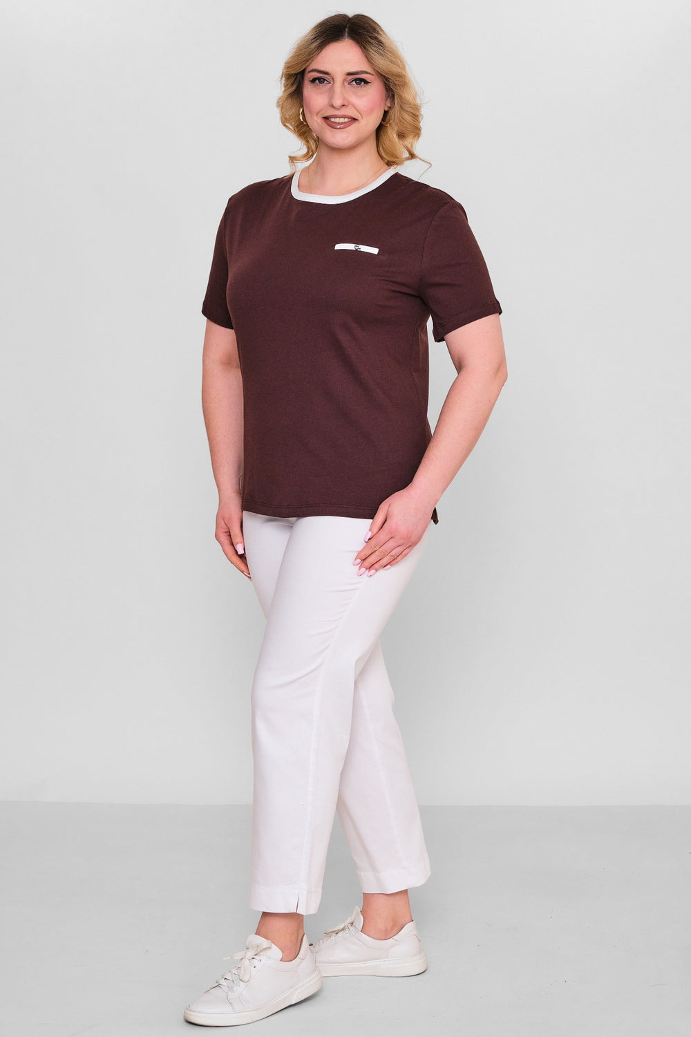 Elitline - Plus Size Blouse (ELT26Y3-39-4002) - 8690200152085