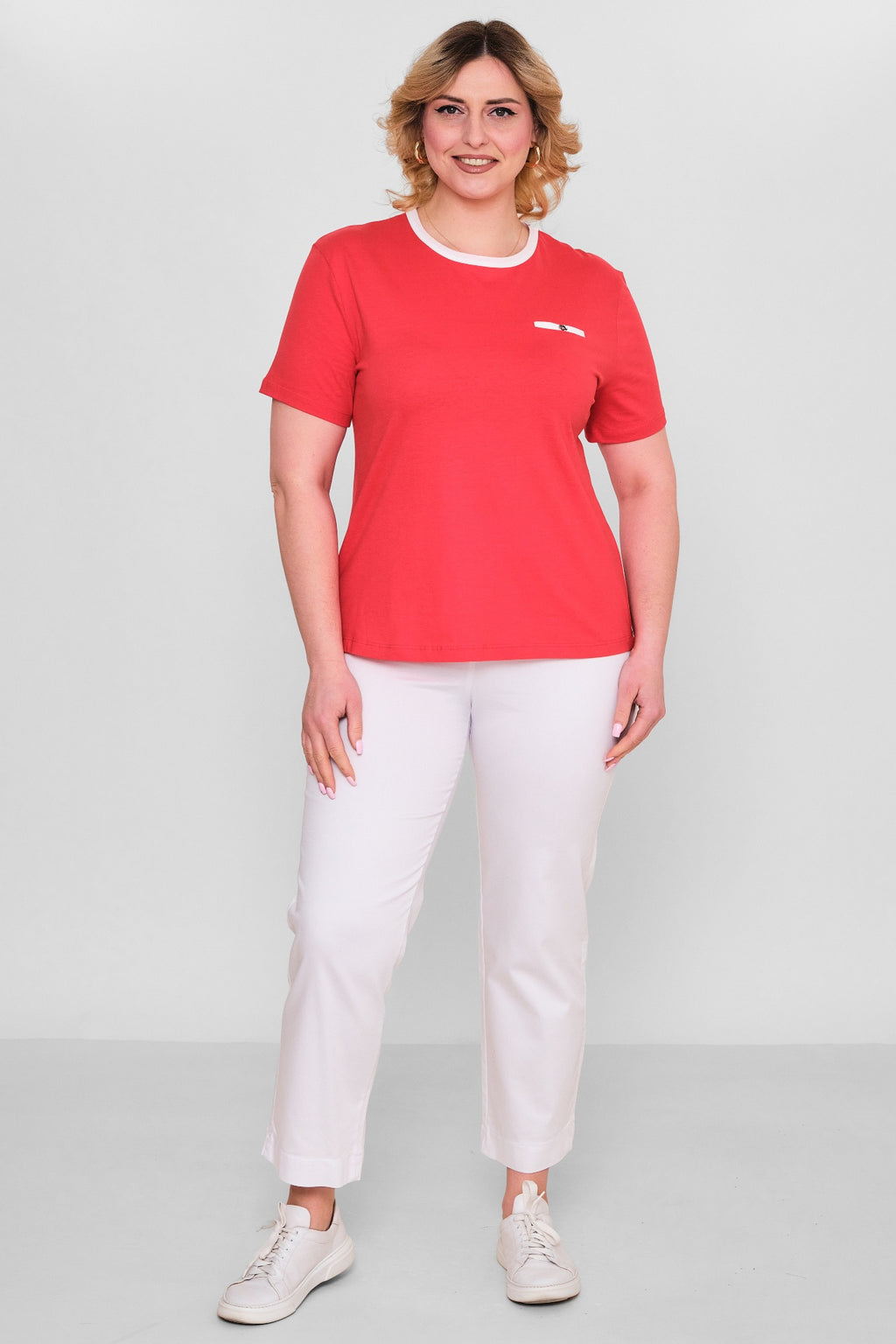 Elitline - Plus Size Blouse (ELT26Y3-39-4002) - 8690200152092