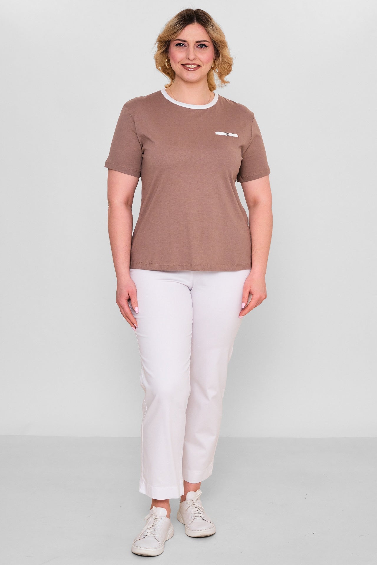Elitline - Plus Size Blouse (ELT26Y3-39-4002) - 8690200152108
