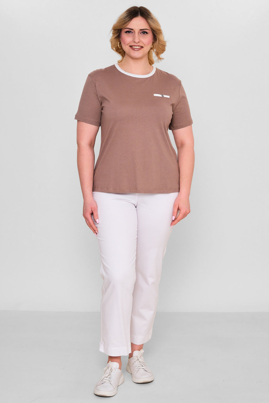 Elitline - Plus Size Blouse (ELT26Y3-39-4002) - 8690200152108