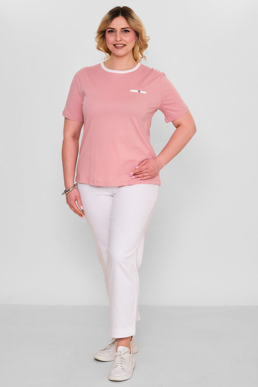 Elitline - Plus Size Blouse (ELT26Y3-39-4002) - 8690200152122