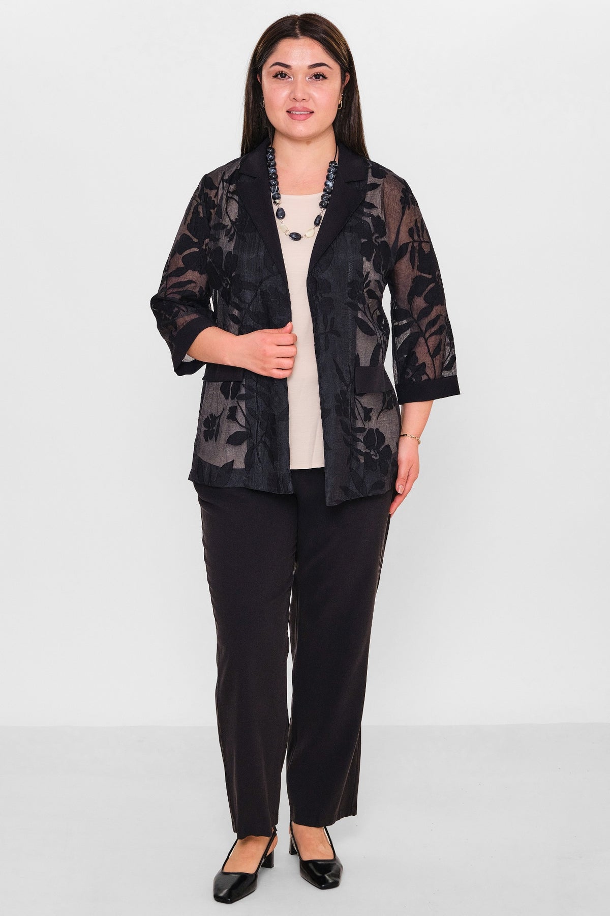 Dress port - Plus Size Suit (DSP26Y3458) - 8690200152405