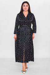 Dress port - Plus Size Dress (DSP26Y5746) - 8690200152429
