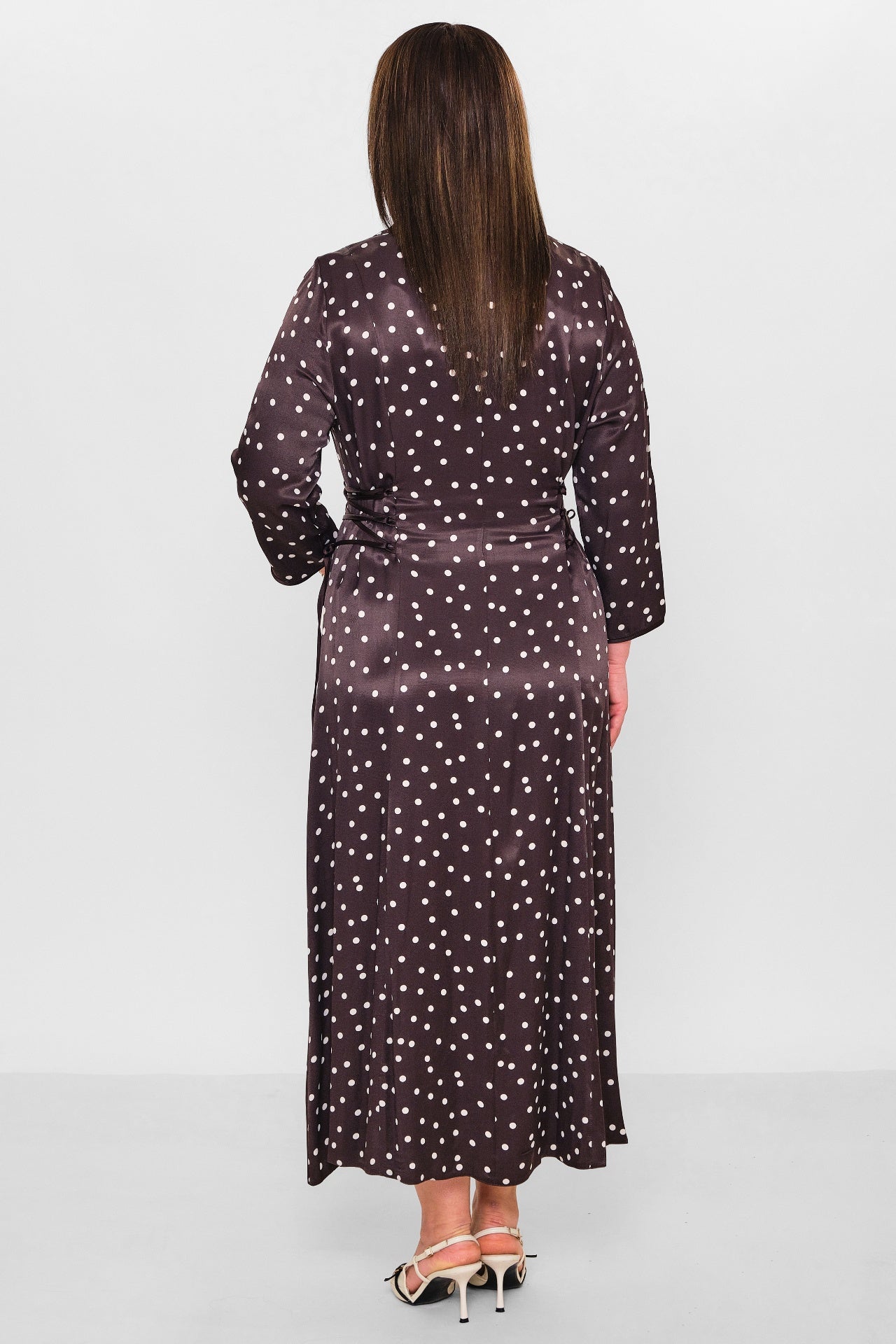 Dress port - Plus Size Dress (DSP26Y5746) - 8690200152436