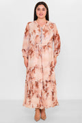 Gumanize - Plus Size Dress (GMZ2025-1111-7726) - 8690200152498