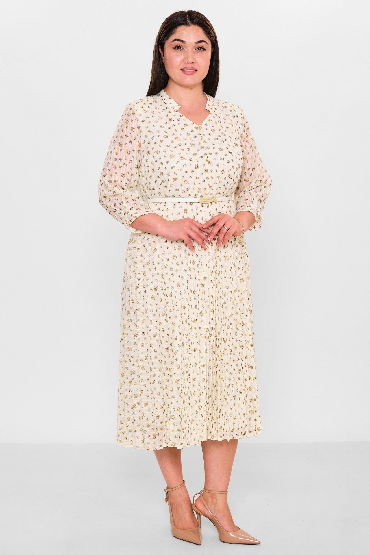 Gumanize - Plus Size Dress (GMZ2025-777-7655) - 8690200152528