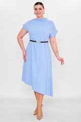 Laluce - Plus Size Dress (L2.Y26.ELB.2E672) - 8690200152641