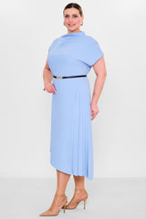 Laluce - Plus Size Dress (L2.Y26.ELB.2E672) - 8690200152641