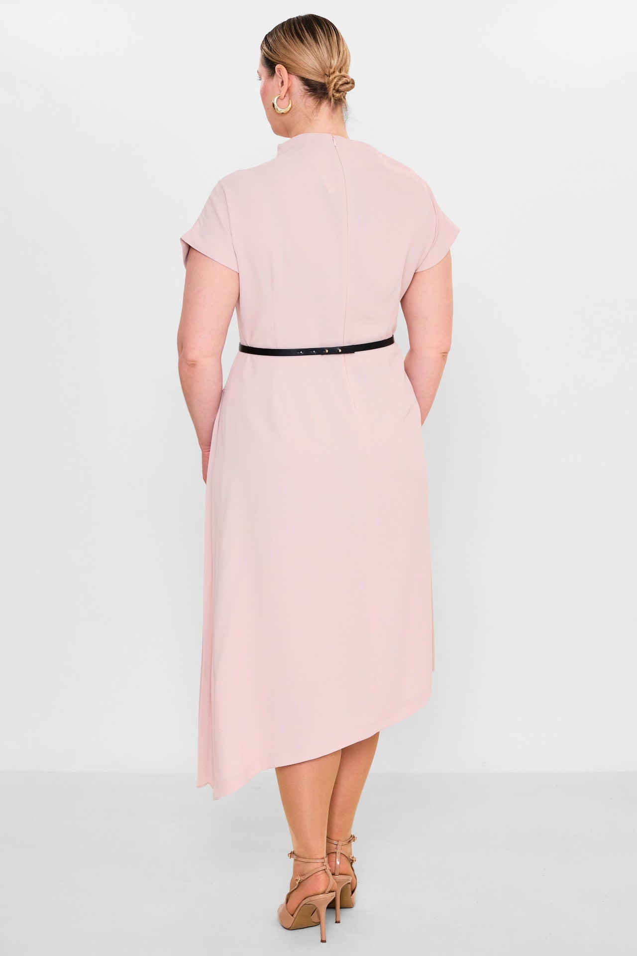 Laluce - Plus Size Dress (L2.Y26.ELB.2E672) - 8690200152672