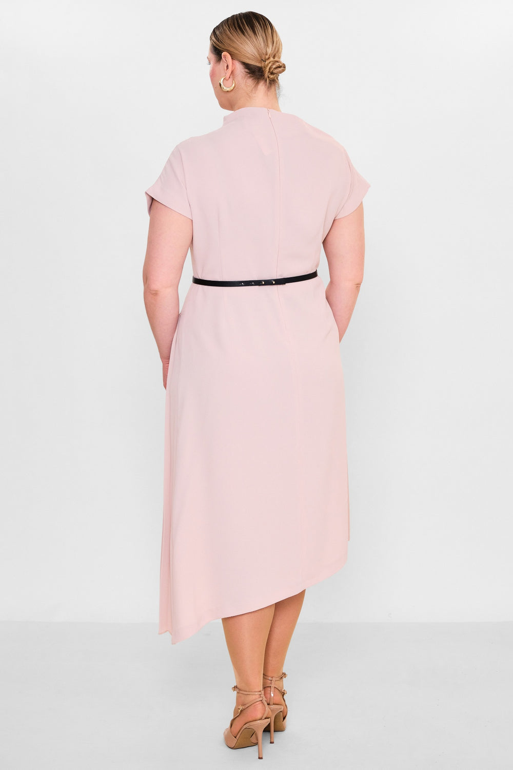 Laluce - Plus Size Dress (L2.Y26.ELB.2E672) - 8690200152672