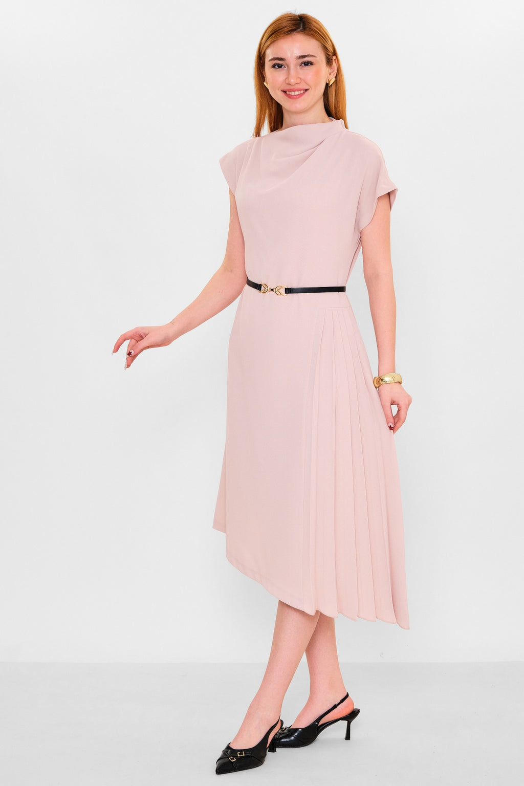 Qm - Regular Size Dress (QM.Y26.ELB.QE427) - 8690200152733