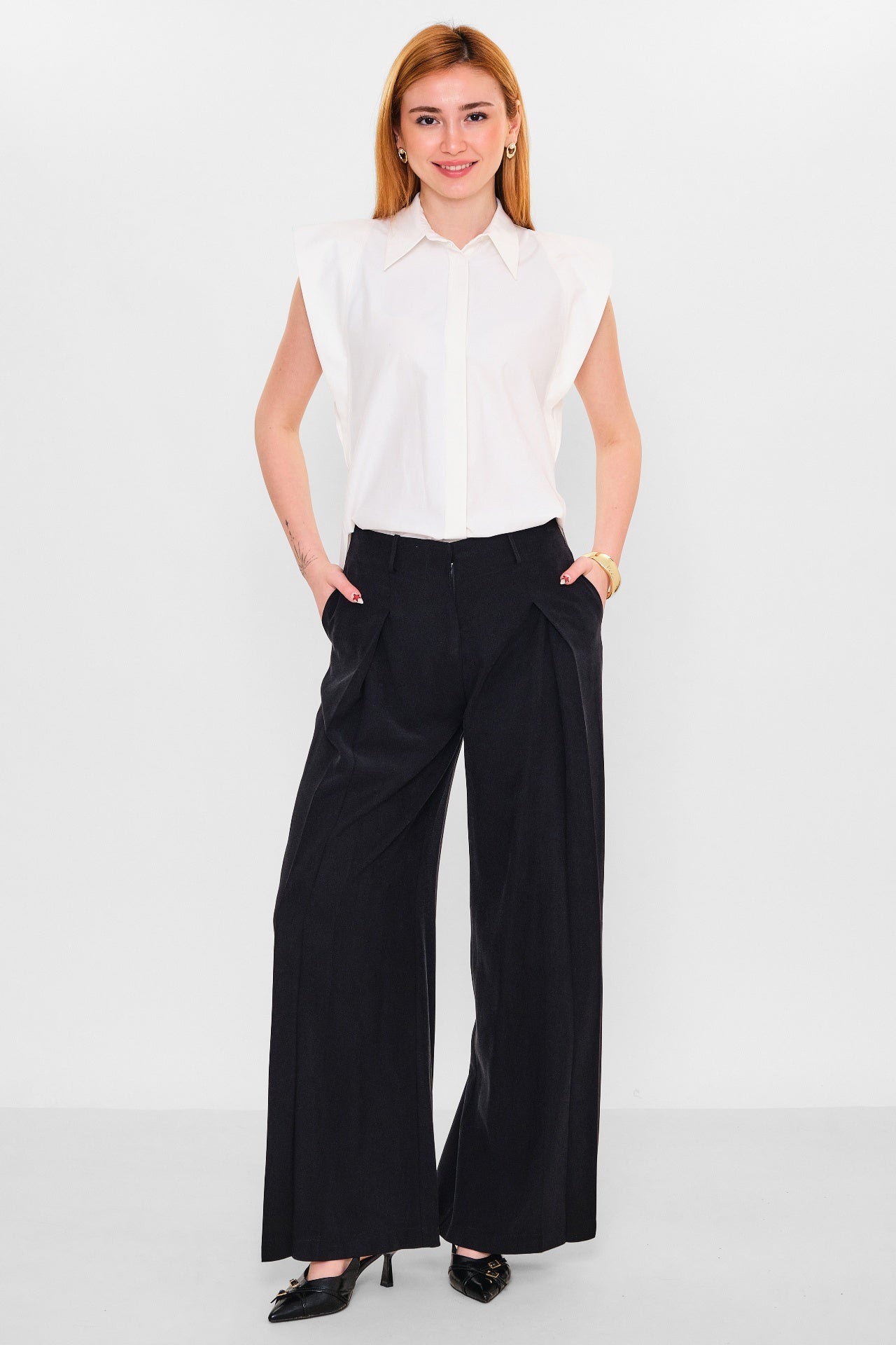 Mamulier - Plus Size Trousers (MML26Y7001) - 8690200152795