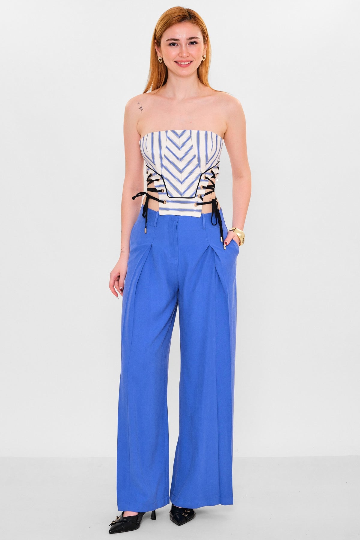 Mamulier - Plus Size Trousers (MML26Y7001) - 8690200152801