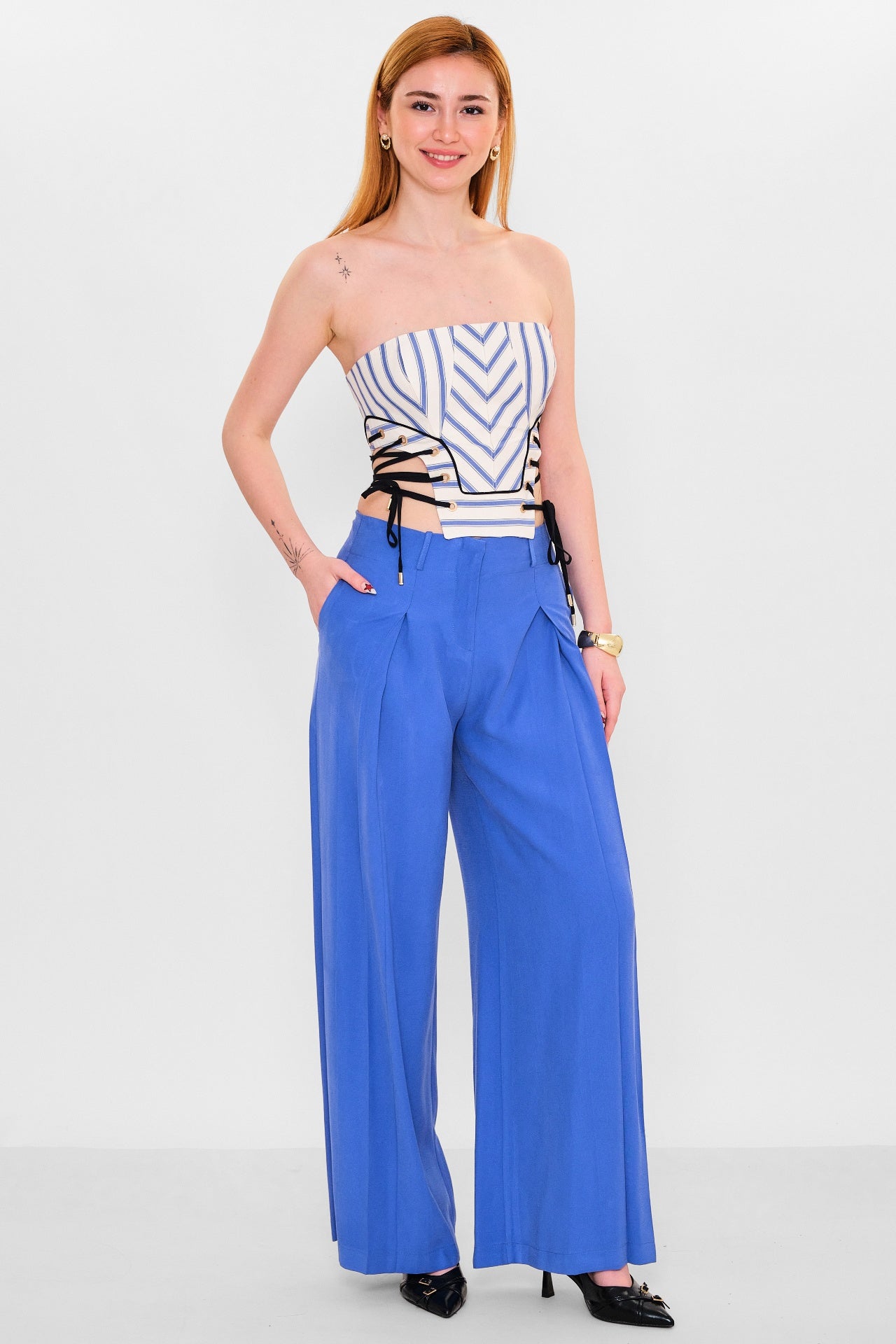 Mamulier - Plus Size Trousers (MML26Y7001) - 8690200152801