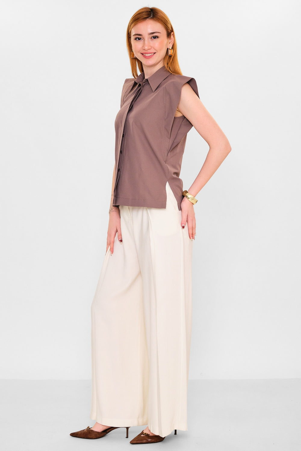 Mamulier - Plus Size Shirt (MML26Y7014) - 8690200152818