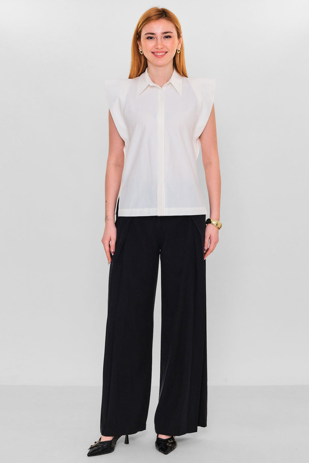 Mamulier - Plus Size Shirt (MML26Y7014) - 8690200152832