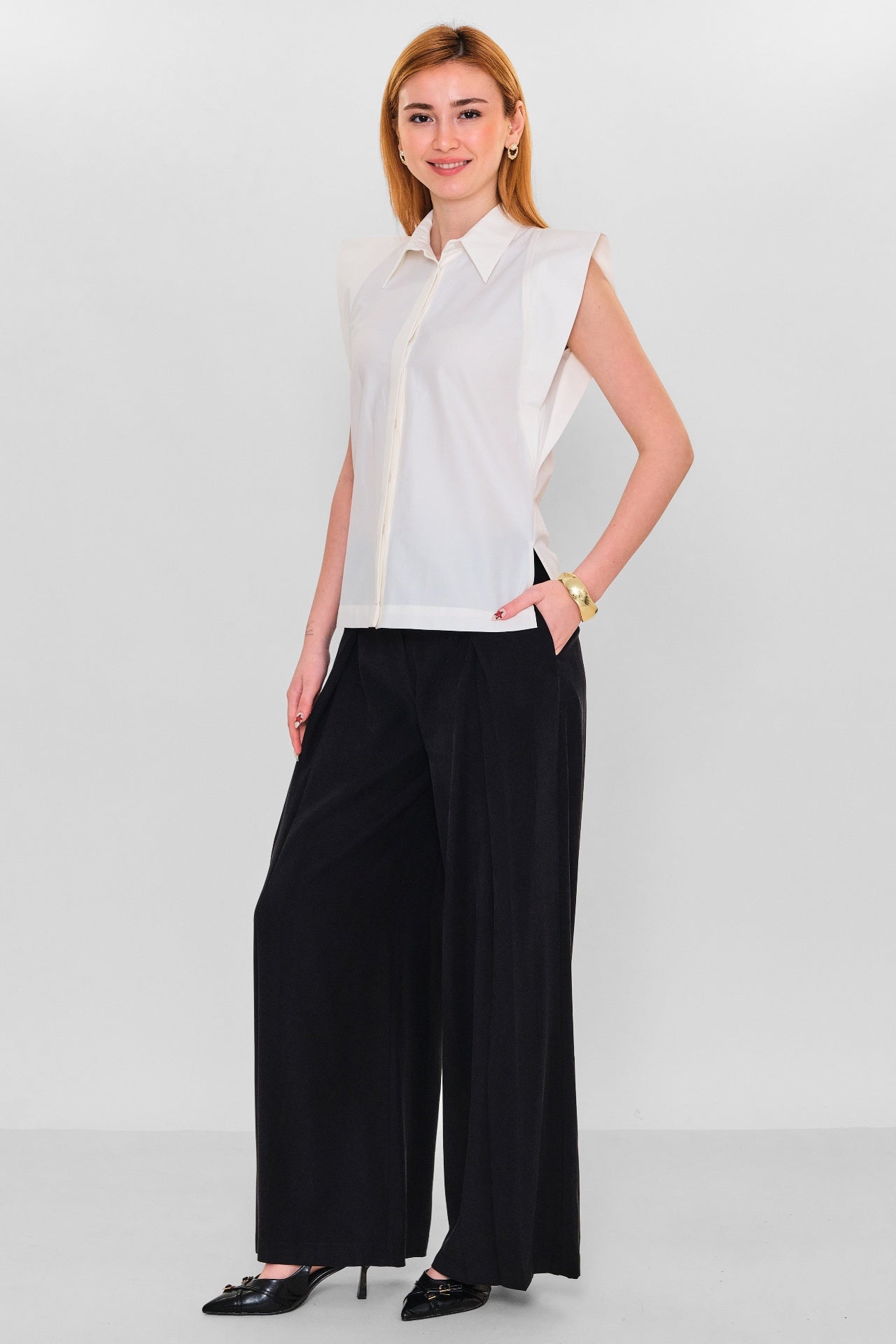 Mamulier - Plus Size Shirt (MML26Y7014) - 8690200152832