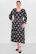 Ebberro - Plus Size Dress (EBR26Y6050BB) - 8690200152863