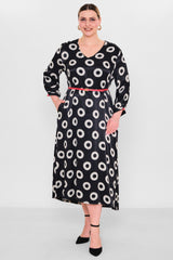 Ebberro - Plus Size Dress (EBR26Y6050BB) - 8690200152863