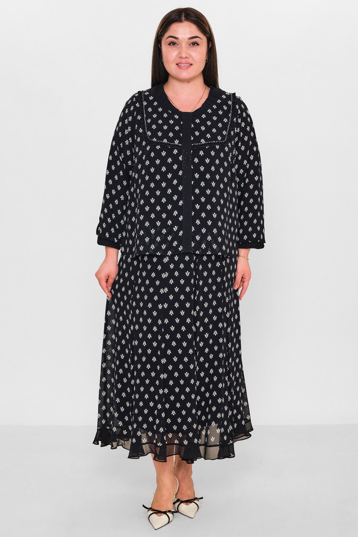 Gumanize - Plus Size Suit (GMZTK409-8161) - 8690200152917